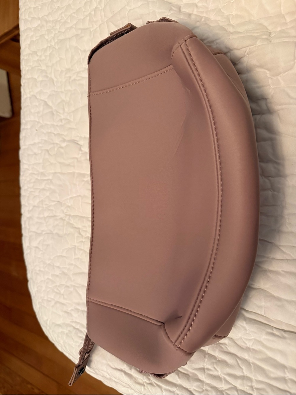 Quince Cosmetics / toiletry pouch in Mauve Pink
